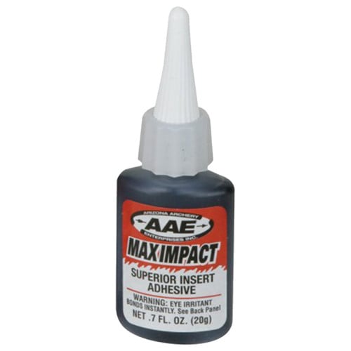 ARIZONA ARCHERY Max Impact Insert Glue .7 oz. Clear for sale at KYGUNCO.