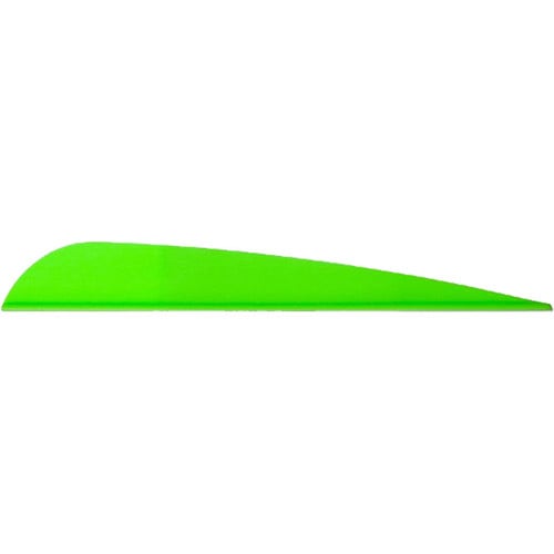 ARIZONA ARCHERY Traditional Vanes Bright Green 4" 50pk for sale at KYGUNCO.