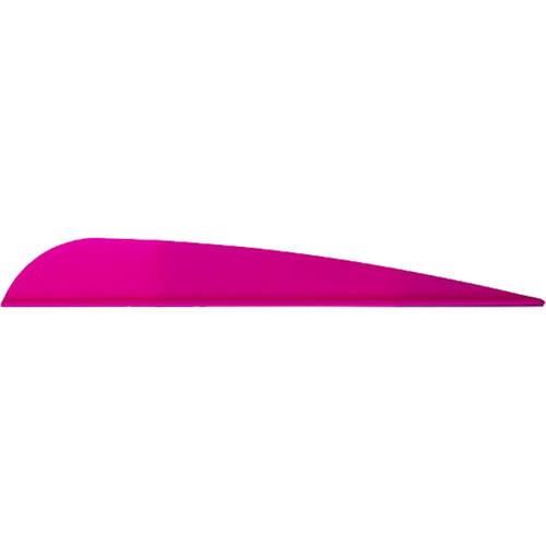 ARIZONA ARCHERY Traditional Vanes Hot Pink 4" 50pk for sale at KYGUNCO.