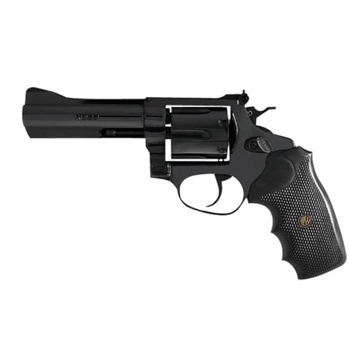 ROSSI RM66 357 Mag 6" 6rd Revolver - High Gloss Black | Rubber Grips for sale at KYGUNCO.
