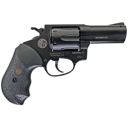 ROSSI RP63 357 Mag / 38 Special 3" 6rd Revolver | Black + Rubber Grips for sale at KYGUNCO.