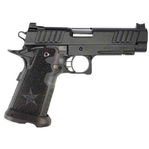 STACCATO-P 9mm 4.4" OR Curved Trigger 17rd - Black for sale at KYGUNCO.