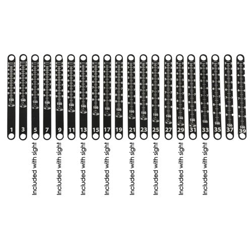 AXCEL ARCHERY Achieve XP Metal Sight Tape Scale #9 and #10 for sale at KYGUNCO.