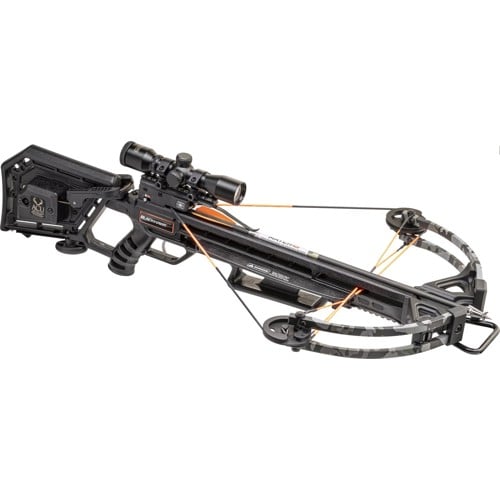 WICKED RIDGE Blackhawk XT ACUdraw Crossbow w/ Multi-Line Scope | Black for sale at KYGUNCO.