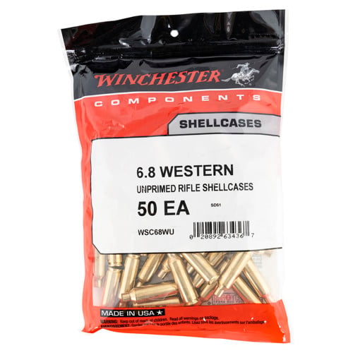 WINCHESTER AMMO 6.8 Western 50rd Shellcases for sale at KYGUNCO.
