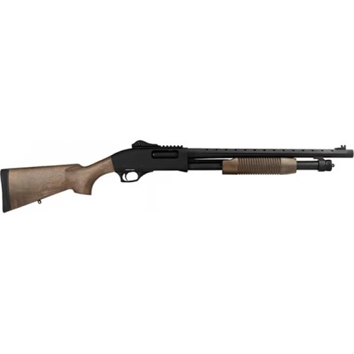TOKAREV TX3 20HDA1 Heavy Duty 20 Gauge 3" 18.5" 5rd Pump Shotgun - Black | Walnut for sale at KYGUNCO.