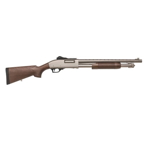 TOKAREV TX3 12HDM A1 12 Gauge 3" 18.5" 4rd - Nickel Marine & Turkish Walnut for sale at KYGUNCO.