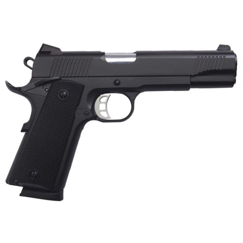 TISAS 1911 Duty B9 9mm 5" Black Rubber Grips for sale at KYGUNCO.