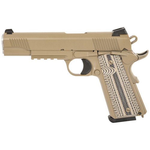TISAS (SDS Imports) 1911 Duty 45ACP 5" 8rd Pistol - FDE w/ G10 Grips for sale at KYGUNCO.