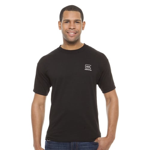 GLOCK Perfection Black PreShrunk Cotton SS 3XL for sale at KYGUNCO.