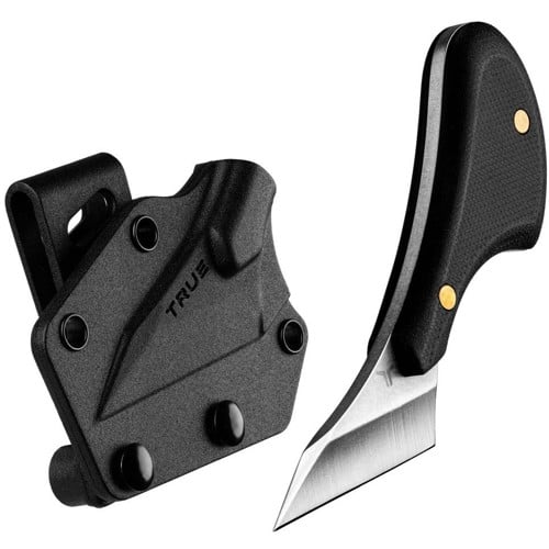 TRUE UTILITY Mycro Utility Knife 1.5" Blade - G10 Handle w/ Sheath for sale at KYGUNCO.