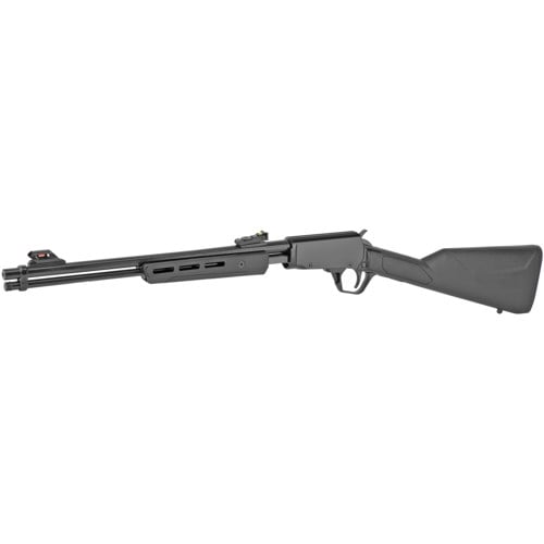 ROSSI Gallery Gun 22LR 18" 15rd Pump Rifle - Black / US Flag for sale at KYGUNCO.