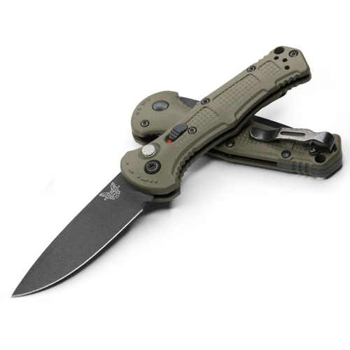 BENCHMADE Mini Claymore - Ranger Green Ivory for sale at KYGUNCO.