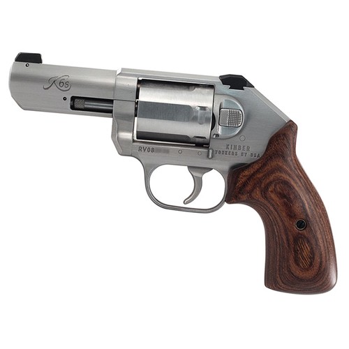 KIMBER K6S 357 Mag 3" 6rd Revolver - Stainless / Wood - CA Compliant for sale at KYGUNCO.
