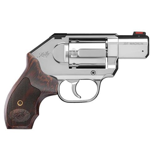 KIMBER K6S DCR 357 Mag 2" 6rd Revolver - Stainless w/ Laminated Wood Grips for sale at KYGUNCO.