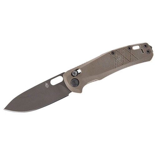 GERBER KNIVES Scout Folding Knife 3.19" Black Drop Point Blade - Sage Micarta Handle for sale at KYGUNCO.