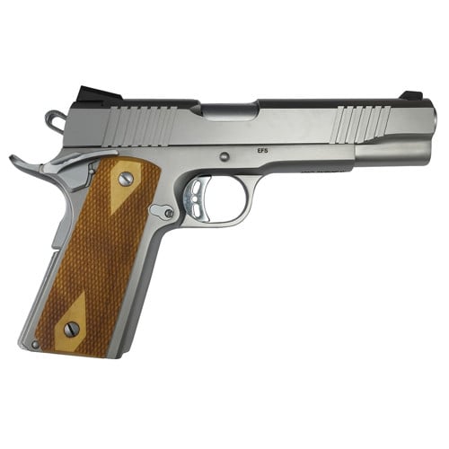 ROCK ISLAND M1911-A1 Rock 10mm 5" 8rd Pistol - Stainless / Wood for sale at KYGUNCO.