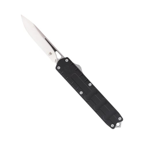 COBRATEC Enforcer M390 OTF Knife 3.25" Drop Point Blade - Black Handle for sale at KYGUNCO.
