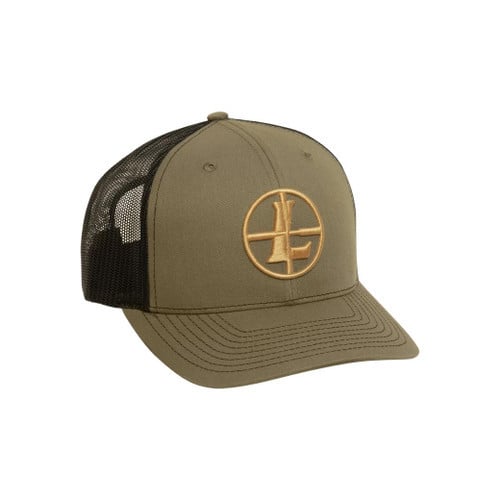LEUPOLD Icon Trucker Hat - Loden / Black for sale at KYGUNCO.
