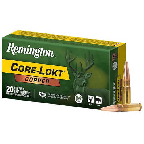 REMINGTON Core-Lokt Copper 300 AAC Blackout 120gr Hollow Point Ammunition | 20 Rounds for sale at KYGUNCO.