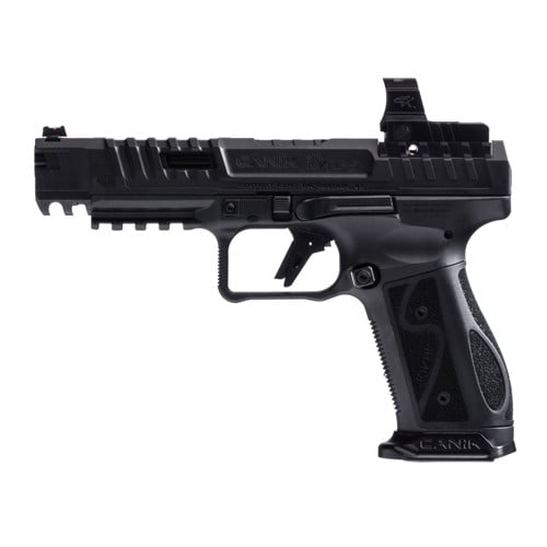 CANIK SFx Rival-S Darkside 9mm 5" 18rd Pistol w/ MeCanik MO2 Optic | Black for sale at KYGUNCO.