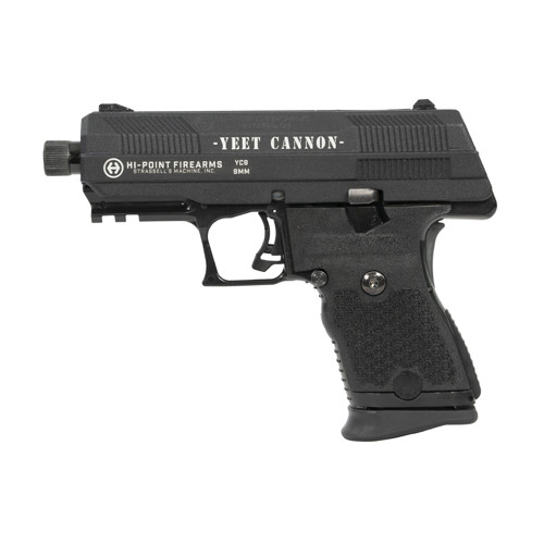 HI-POINT YC9 9mm 4.12" Threaded Barrel 10rd Yeet Cannon Slide Pistol | Black for sale at KYGUNCO.