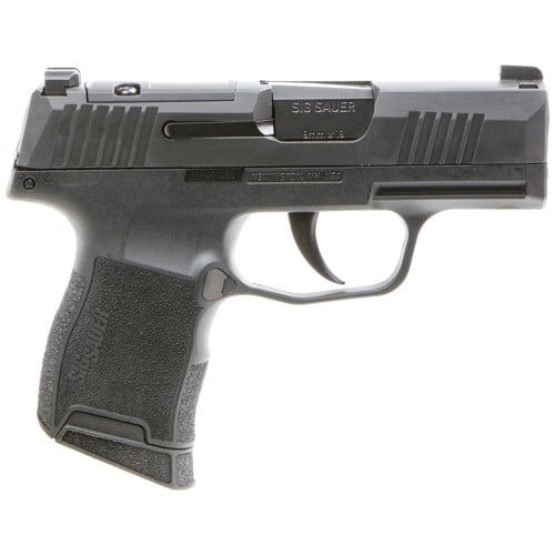 SIG SAUER P365 9mm 3.1" 10rd Optic Ready Pistol w/ SIGLITE Night Sights - Black