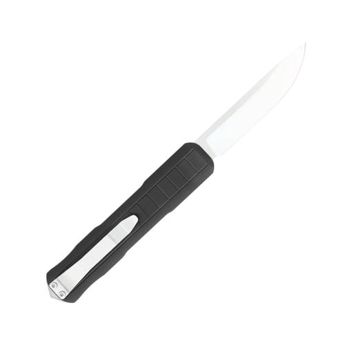 COBRATEC Raptor Auto OTF 3.13" D2 Steel Straight Back Blade - Black Handles for sale at KYGUNCO.