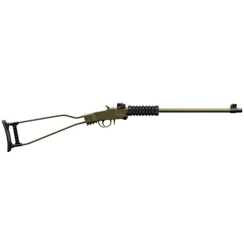 CHIAPPA FIREARMS Little Badger 22LR 16.5" Single Shot Folding Rifle | OD Green for sale at KYGUNCO.