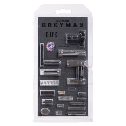 TIMBER CREEK Greyman Lower Parts Kit Black for sale at KYGUNCO.