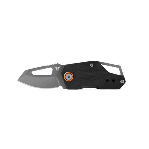 TRUE UTILITY BERM Ball Bearing Knife 1.5" Clip Point Blade - G10 Grips w/ Keychain Latch for sale at KYGUNCO.