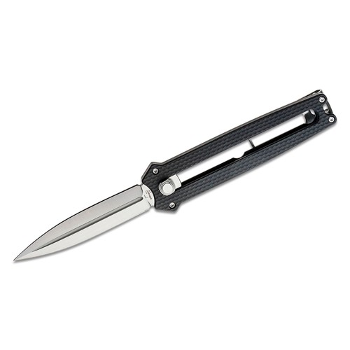 BOKER Plus Slike Retractable Utility Dagger Knife 2.99" Spear Point Blade - G10 Handles for sale at KYGUNCO.