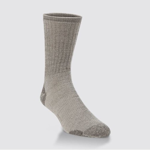 HIWASSEE Medium Outdoor Crew Sock | Light Brown for sale at KYGUNCO.
