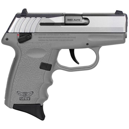 SCCY INDUSTRIES CPX-4 380ACP 2.96" 10+1 Pistol - Stainless | Grey for sale at KYGUNCO.