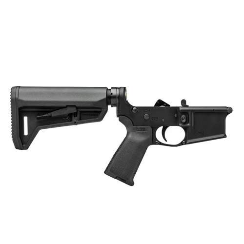AERO PRECISION AR5 Multi-Caliber Complete Lower Receiver w/ MOE Grip & SL-K Stock - Black for sale at KYGUNCO.