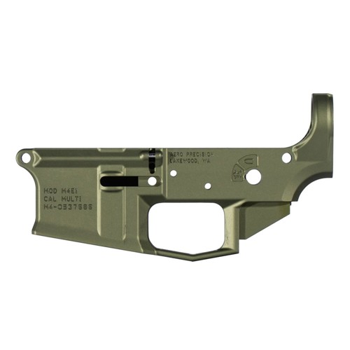 AERO PRECISION M4E1 Stripped Lower Receiver | OD Green Anodized for sale at KYGUNCO.