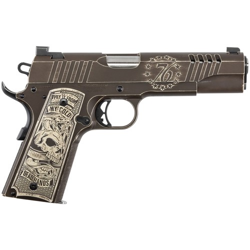 AUTO ORDNANCE Cold Dead Hands 1911 45 ACP 5" 7rd - Bronze & Stainless for sale at KYGUNCO.