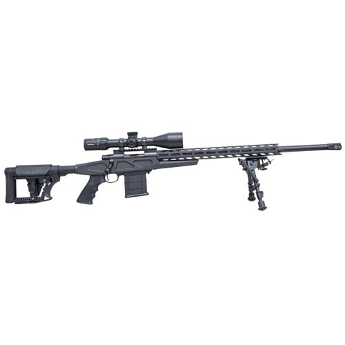 HOWA M1500 6.5 Creedmoor 24" BLK W/ 2 GRIPS 3 MAGS BIPO for sale at KYGUNCO.