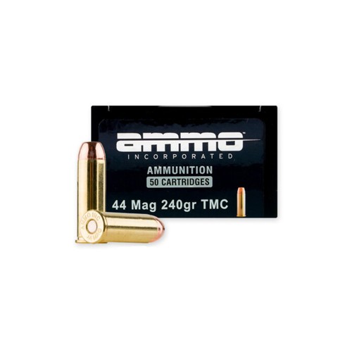 AMMO INC Signature 44 Mag 240Gr TMC 50rd Ammunition - Brass Casing for sale at KYGUNCO.