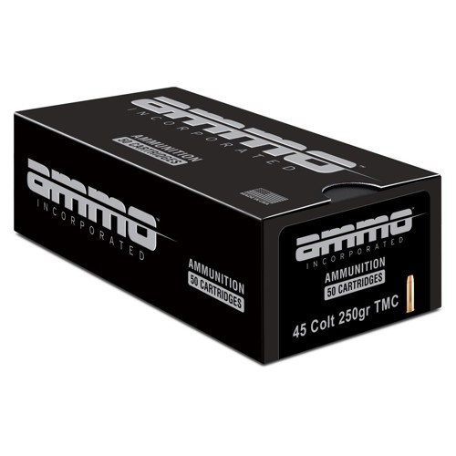 AMMO INC Signature 45 LC 250Gr TMC Brass Ammunition | 50 Rounds