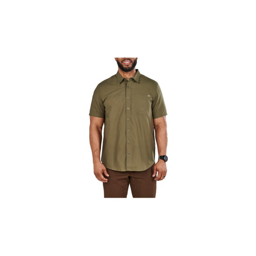 5.11 TACTICAL Marksman Utility Short Sleeve Shirt - Green for sale at KYGUNCO.