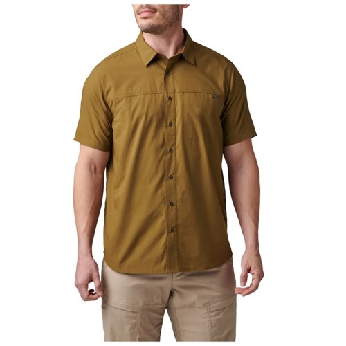 5.11 TACTICAL Wyatt SS Shirt Green for sale at KYGUNCO.
