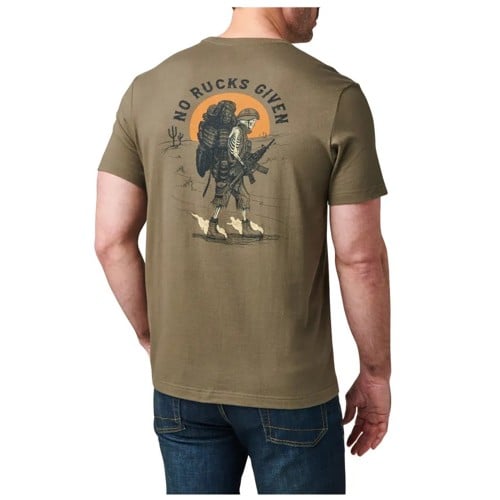5.11 TACTICAL No Rucks Given T-Shirt - Ranger Green for sale at KYGUNCO.
