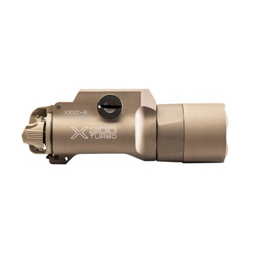 SUREFIRE X300 Turbo 650 Lumens / 66k Candela LED Weapon Light - TAN for sale at KYGUNCO.