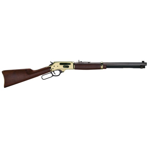 HENRY Brass Lever Action 30-30 Win 20" 5rd Side Gate Rifle - Brass / Black for sale at KYGUNCO.