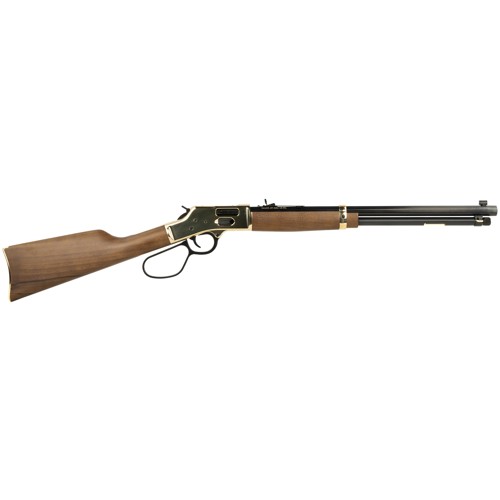 HENRY Big Boy Brass 357 Mag / 38 Special 20" 10rd Large Loop Lever Action Rifle - Blued | Walnut for sale at KYGUNCO.
