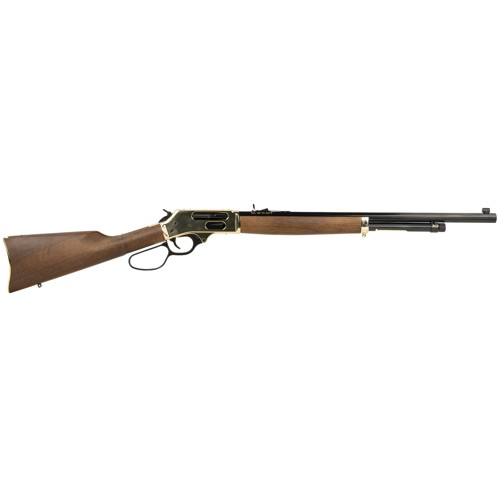 HENRY Brass Lever Action 45-70 22" 4rd - Brass & Walnut for sale at KYGUNCO.
