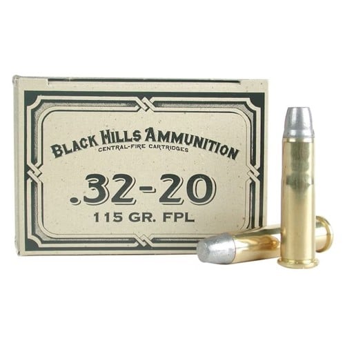 BLACK HILLS 32-20 115Gr Cowboy Action FPL 50rd for sale at KYGUNCO.