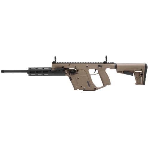 KRISS USA Vector CRB G2 22LR 16" 30rd Semi-Auto Rifle w/ Threaded Barrel - FDE for sale at KYGUNCO.