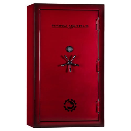 RHINO METALS CX7241GL | 58 Long Gun Safe | 80 Minute Fire Rating | CHROME for sale at KYGUNCO.